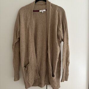 Talula Brown Open Sweater